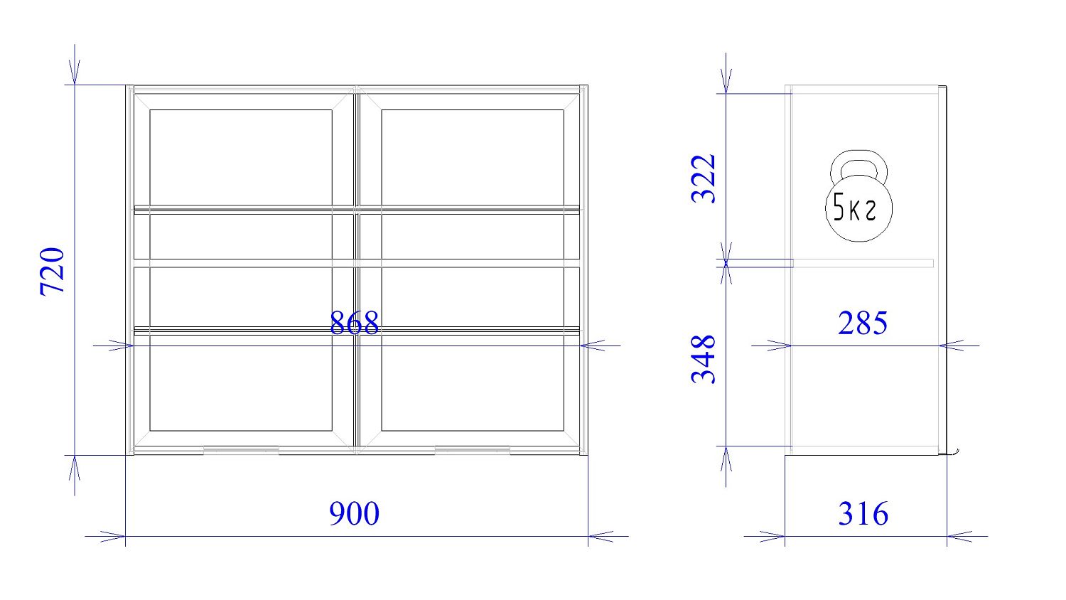 Шкаф  ШСТ-90, Монза (900*318*720) Экокожа Бежевый, 23153