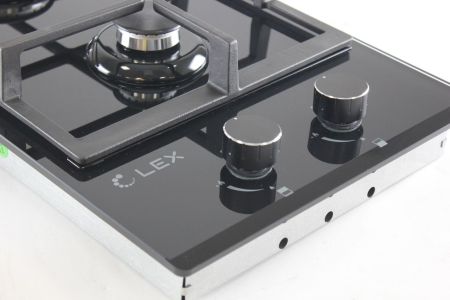 Варочная поверхность LEX GVG 321 BL  (300*520*95) Черный, 2125507