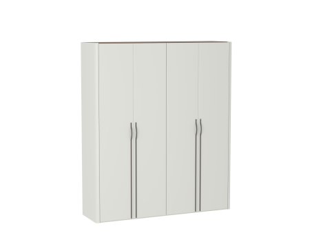 Шкаф 4-дверный с доп. ящиками, Легаси (1894*519*2204) Кашемир, Риббек тёмно‑коричневый