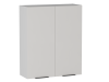 Шкаф 960 2-х дверный ШГ-80, Ватель (800*316*960) Экокожа Белый, 24363