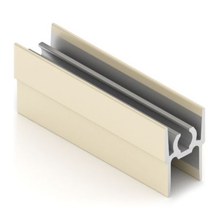 Рамка верхняя ЭКО, Молочный Cатин, AE0455.AP540.MSVPV.RA