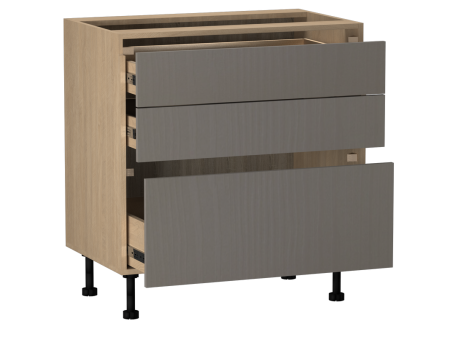 Стол с ящиками СЯ-80, Женева (800*520*870) Дуб Палермо/Серый камень , 22020