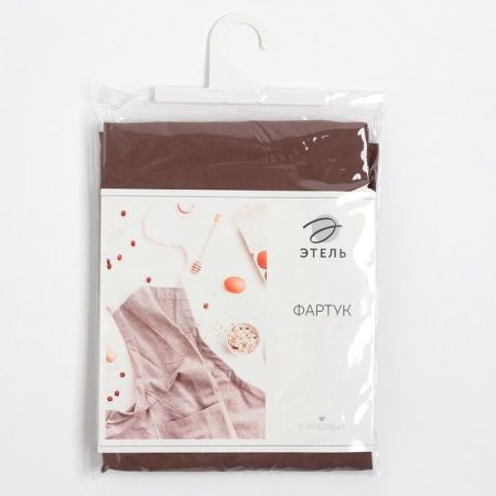 Фартук Этель Kitchen  (70*60) Коричневый, 7866018