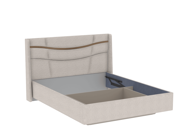 Кровать 1600 с ортопедическим основанием, Палермо (1812*2144*1194) Elon 31