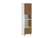 Шкаф-пенал 960 П-1 бок правый ЛДСП Каселла, Фьюжн (600*566*2456) Дуб Каселла коричневый, 27179