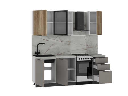 Кухня "Ватель" (возможный вариант комплектации 4)