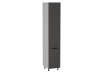 Шкаф-пенал 960 ПГ-45, Ватель (450*566*2406) Экокожа Серый, 23334