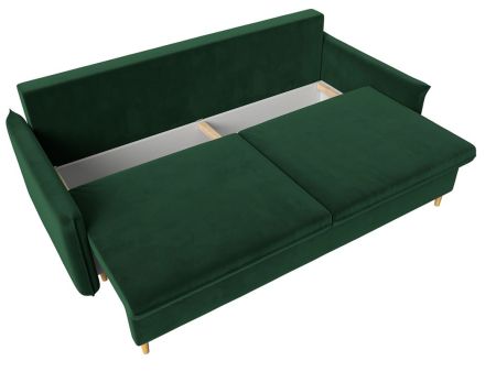 Диван Хьюстон прямой (2150*1030*800) Зеленый, 113378