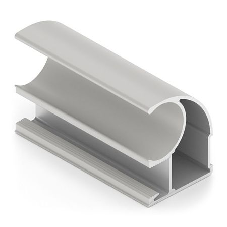 Профиль верт. C ЭКО, Серый кашемир, AE0377.AP540.GCVPV.RA