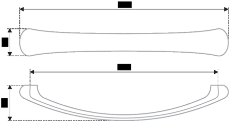 Мебельная ручка, RS187CP.4/160