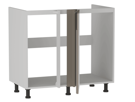 Стол под мойку угловой СМУ-100, Берта (900*554*820) Мокко, 25118