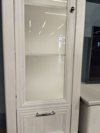 Пенал со стеклом new, Клер (746*458*2054) Сосна Андерсен, 31512