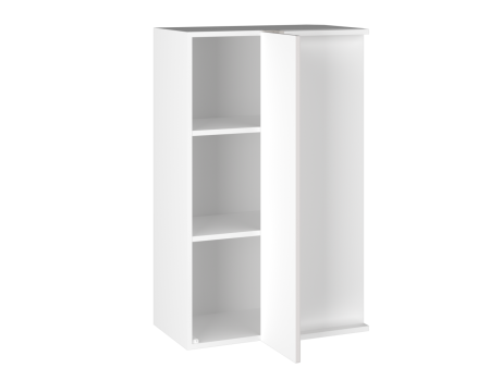 Шкаф 960 ШВП-60 левый, Виста (600*350*960) Экокожа Белый, 26318