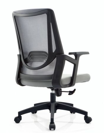 Кресло офисное,вращающееся LJ-2201В GREY  (610*500*1070), LJ-2201В GREY ИМП