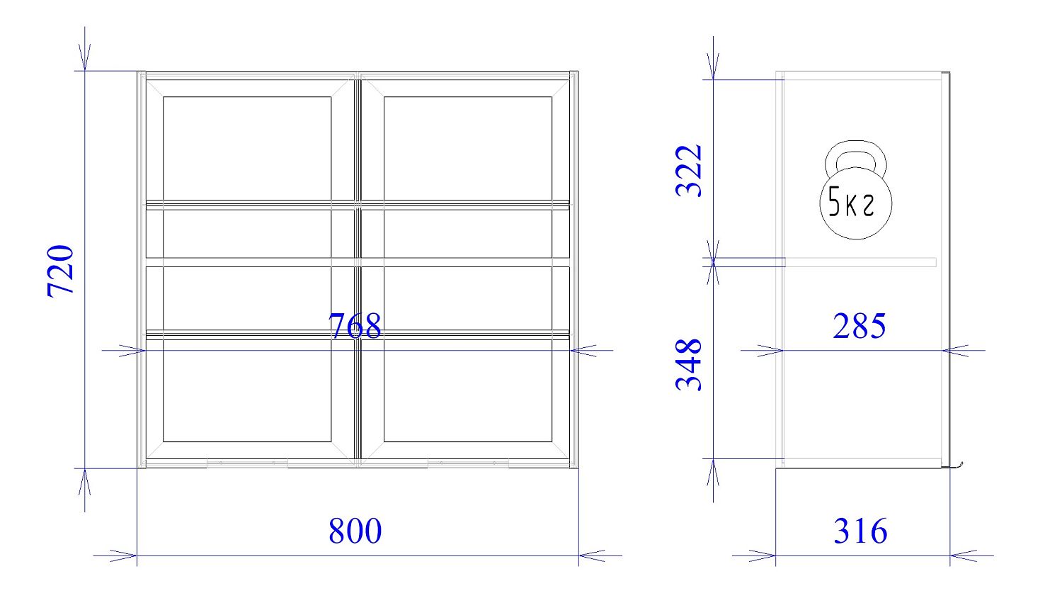Шкаф  ШСТ-80, Монза (800*318*720) Экокожа Бежевый, 23152