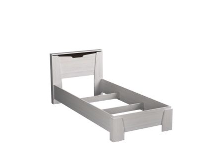 Кровать Люкс 900 Prime, Гарда (974*2142*876) Дуб Винтерберг, 12414