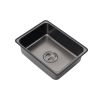 Мойка нерж врезная 680х460х220 т 3,0 ГРАФИ (460*680*220) Графит, 318888