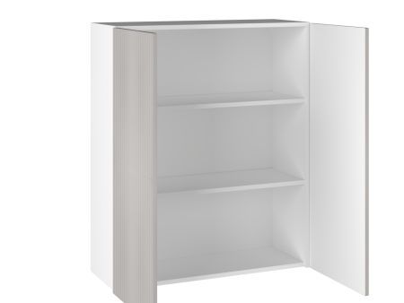 Шкаф 960 ШГ-80, Виста (800*316*960) Экокожа Бежевый, 26459