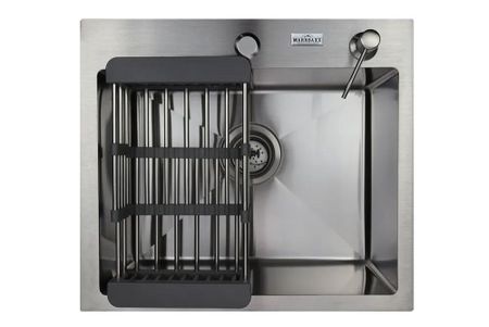 Мойка C5044 с круглым отверстием (полная комплектация), MARRBAXX (440*500*210) Сатин, C5044-MR