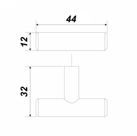 Мебельная ручка, RC200BSG.5