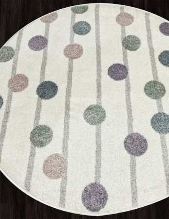 Ковер SOFIT <MERINOS>  (C118, 1*1, DAIRE, LIGHT CREAM) (1*1) Многоцветный, 987125