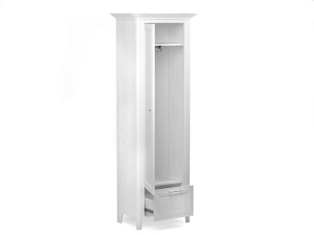 Шкаф для одежды 1-но дверный, Клер (746*458*2054) Сосна Андерсен, 31503