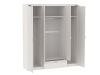 Шкаф 4-дверный NEW, Сиде (1960*523*2304) Белый, 12927