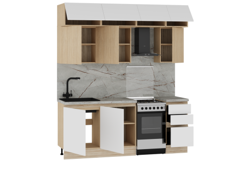 Кухня "Женева" (возможный вариант комплектации 1)