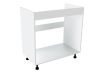 Стол под мойку СМ-80, Бьянка (800*470*820) Белый, 21111
