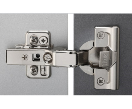 Петля с доводчиком T-type Glissando 110/45/17 мм арт.701-0DT0-054-00, 701-0DT0-054-00