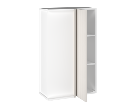 Шкаф 960 ШВП-60 правый, Виста (600*350*960) Экокожа Белый, 26319