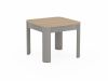 Стол журнальный, Квадро (550*550*450) Дуб Палермо/Серый камень , 61006