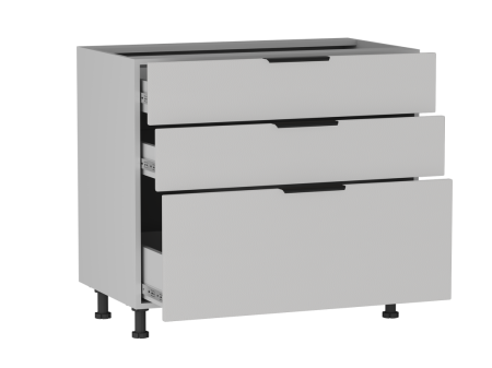 Стол с ящиками СЯ-90 (176/356), Ватель (900*523*820) Экокожа Белый, 23921