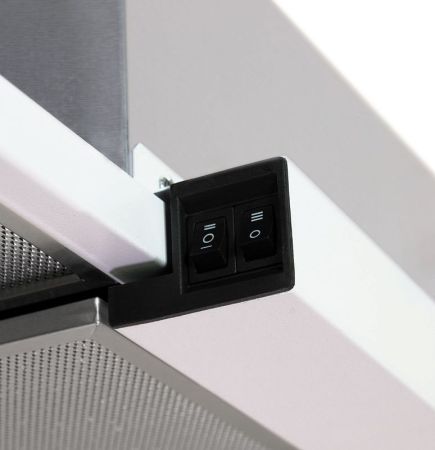 Вытяжка LEX HONVER 600 WHITE (600*280*176) Белый, 36271