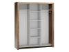 Шкаф-купе 3-х дверный 2300, Гарда (1940*620*2300) Дуб галифакс Табак, 10214