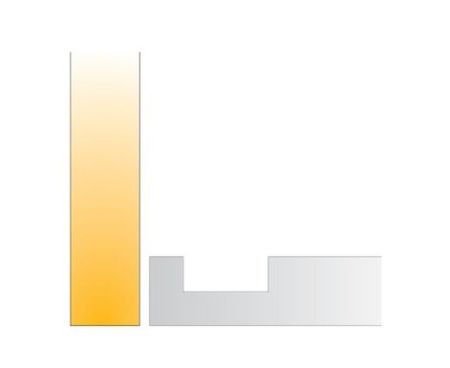 Петля с доводчиком T-type Glissando 110/45/17 мм арт.701-0DT0-054-00, 701-0DT0-054-00