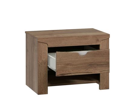 Тумба прикроватная, Гарда (610*380*450) Дуб галифакс Табак, 10209