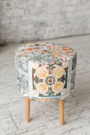 Пуф Лекко  Сиена (350*350*420) Терракот, 13611