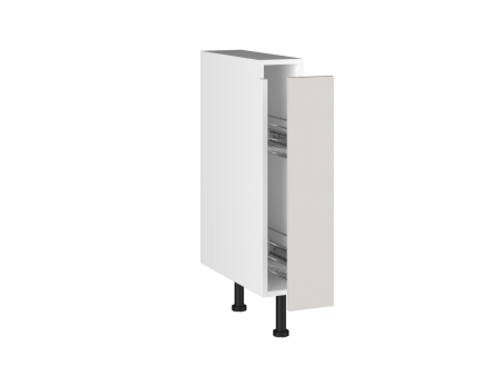 Стол, бутылочница СБ-15, Виста (150*523*870) Экокожа Белый, 26207