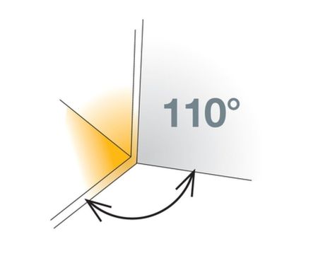 Петля с доводчиком T-type Glissando 110/48/0 мм арт.701-0AS0-054-00, 701-0AS0-054-00