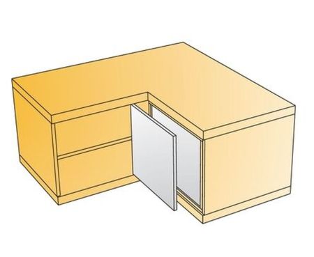 Петля мебельная B-Type для фальшпанели 110/48/18 мм арт.248-0G53-050-TL Titus, 248-0G53-050-TL