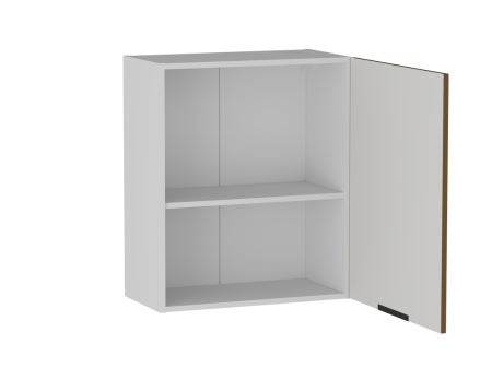 Шкаф под вытяжку ШВ-60 (720), Ватель (600*316*720) Дуб рейка шоколад, 23340