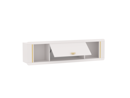 Шкаф навесной, Сиде (1600*272*422) Белый, 32207
