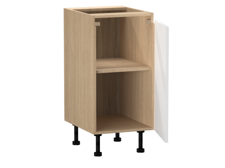 Стол С-40, Женева (400*520*870) Дуб Палермо/Белый матовый, 22403