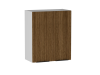 Шкаф  ШГ-60 2-х дверный, Ватель (600*316*720) Дуб рейка шоколад, 23346