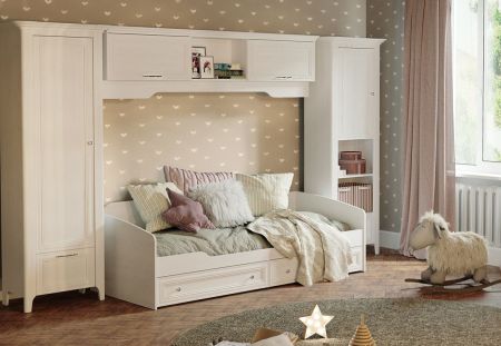 Кровать 900 с ящиками, Клер (2042*952*678) Сосна Андерсен, 31508