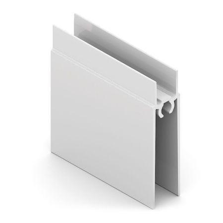 Рамка нижняя ЭКО 689, Белый глянец, AE0689.VP540.WHGPC.CJ