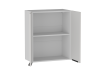 Шкаф  ШГ-60 2-х дверный, Ватель (600*316*720) Экокожа Белый, 24346