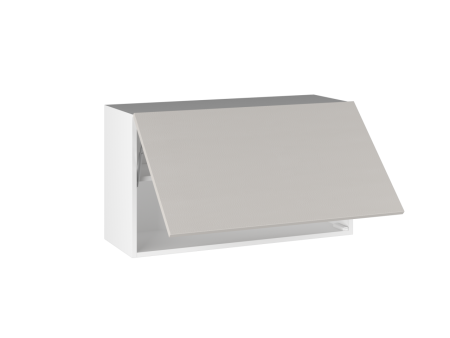 Шкаф АГ-85 (480), Виста (850*316*480) Экокожа Белый, 26312