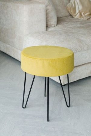 Пуф Тесла  (350*350*400) Желтый, 13487/1